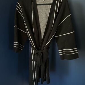 Oak + Fort striped kimono cardigan